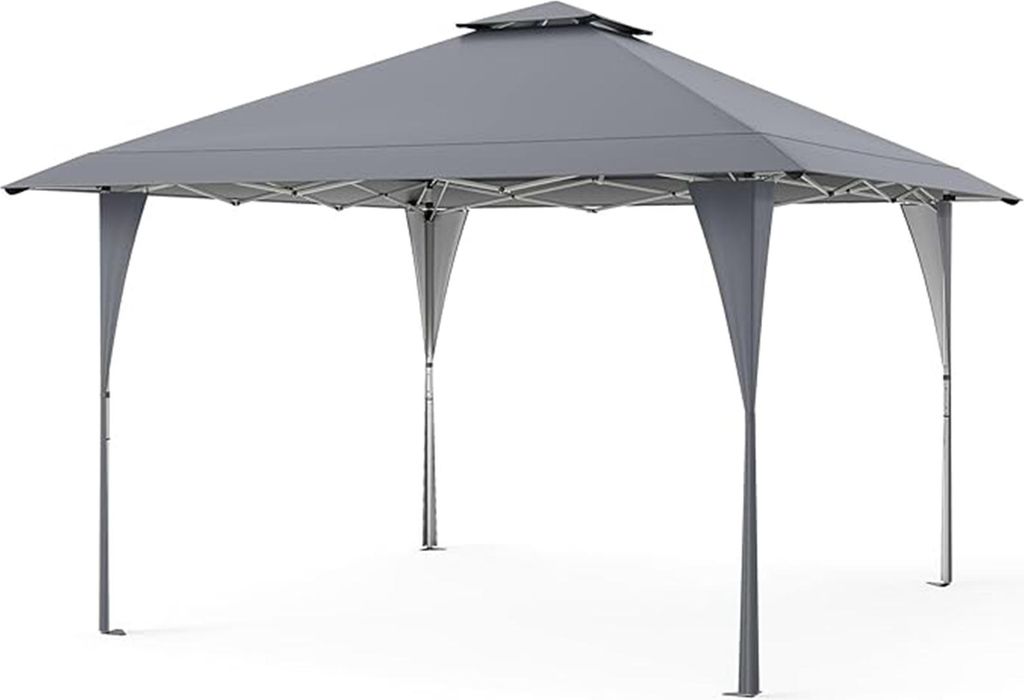 395 x 395 cm Pop-up-Gartenpavillon, faltbares Pavillonzelt Produktbild 