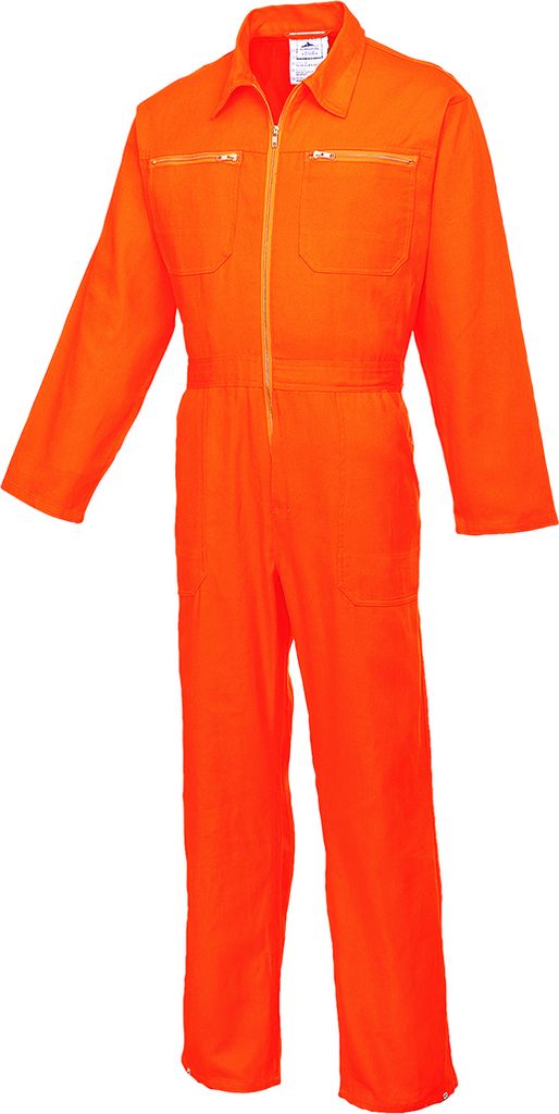 Portwest C811 Baumwoll Overall Orange Gr. S