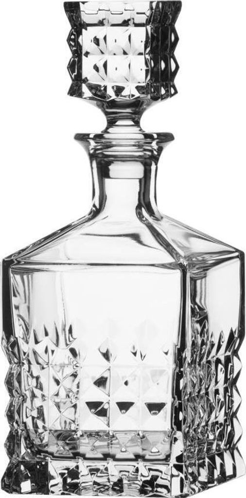 ARNSTADT KRISTALL Whiskykaraffe Rocks transparent (25 cm) - Kristallglas mundgeblasen · von Hand geschliffen · Hand Germany...