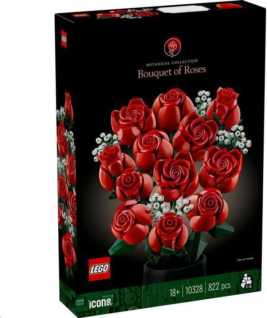 LEGO® Botanicals 10328 Rosenstrauß Produktbild 
