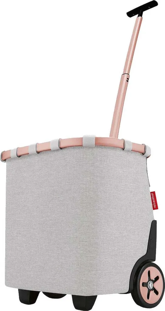 Chariot de courses reisenthel Carrycruiser Twist Sky Rose gris clair