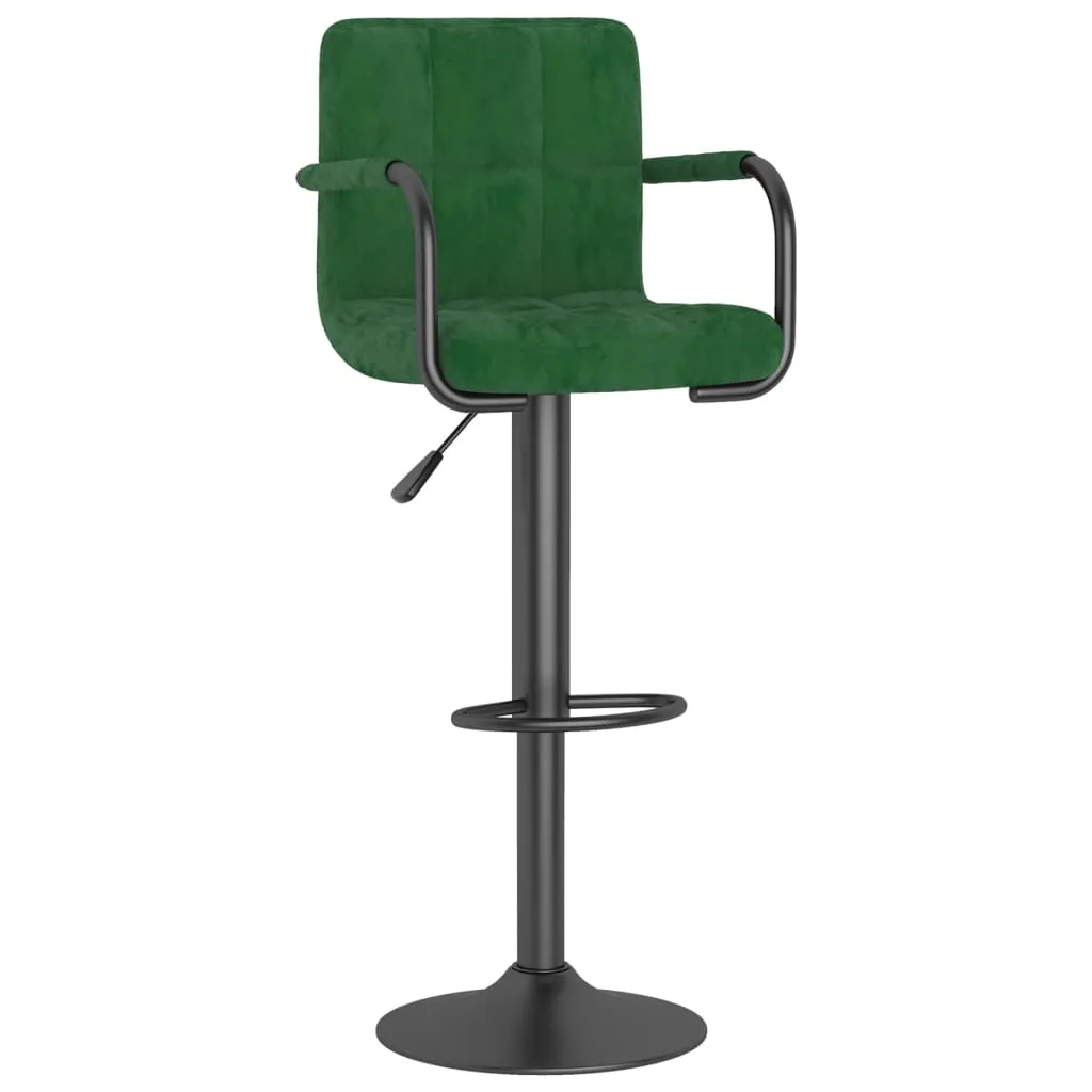 Sgabello Verde Velluto vidaXL | Trasforma la tua Cucina in un Club