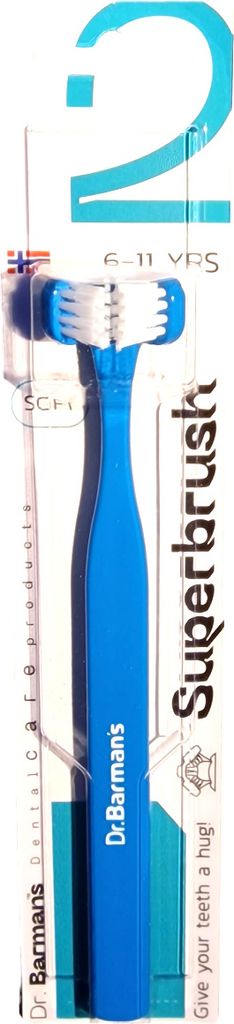 Spazzolino Dr Barmans Super Brush 3 D Junior - medio junior Immagine del prodotto 