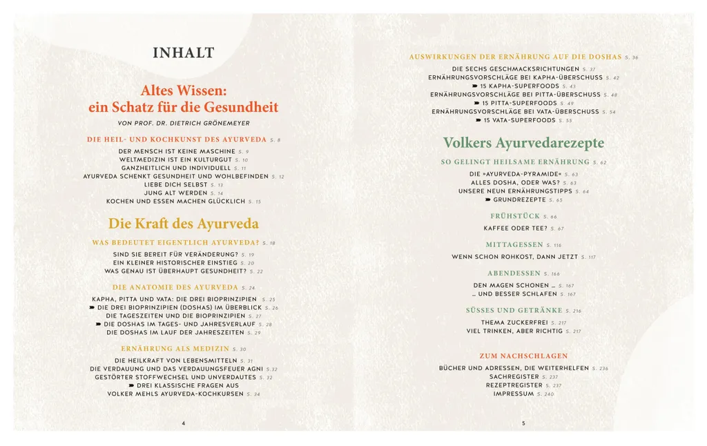 Digestion difficile ? Livre Heilsam kochen mit Ayurveda : Guide Santé