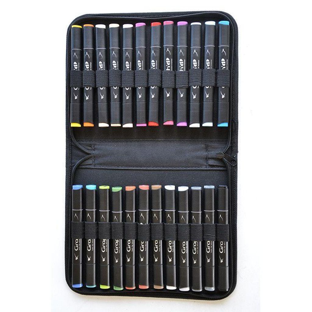 Set mit 24 Marker - Graph'It - Manga Farben