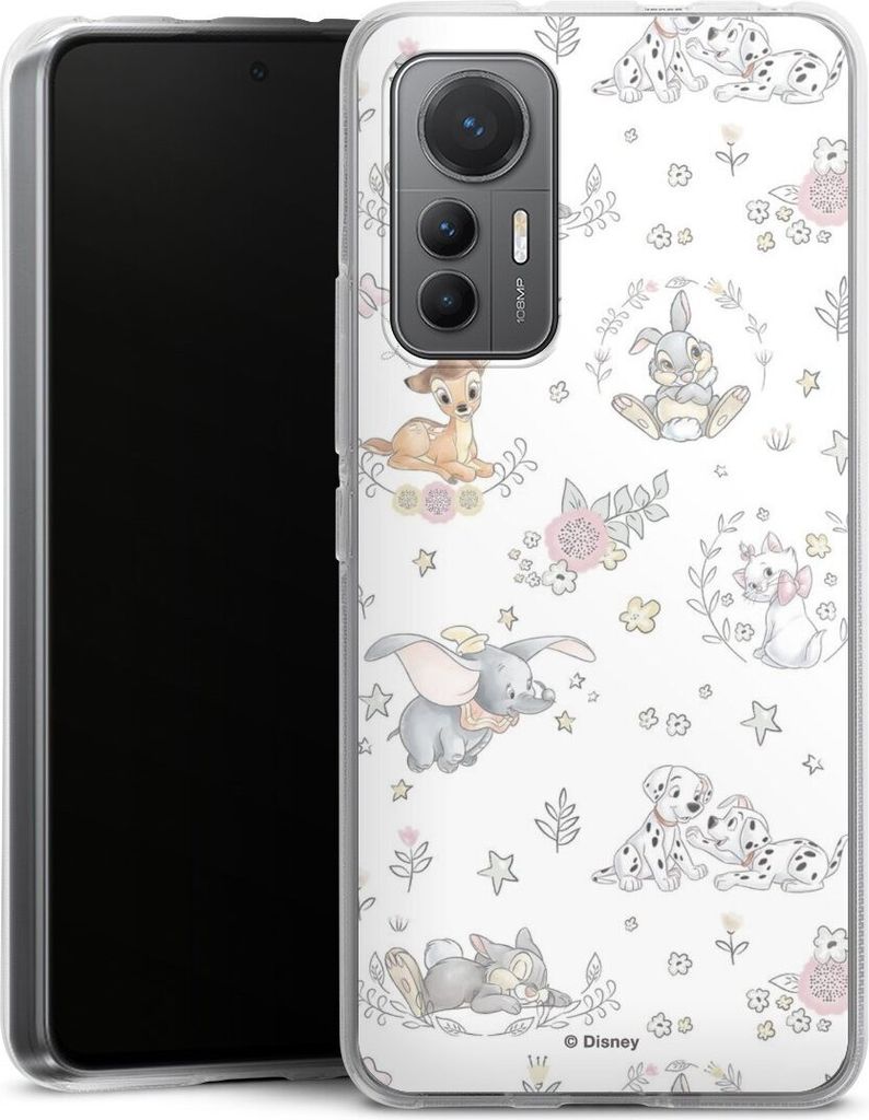 DeinDesign Handyhülle für Xiaomi 12 Lite 5G Silikon Hülle Case Smartphone Schutzhülle Bambi Disney Dumbo