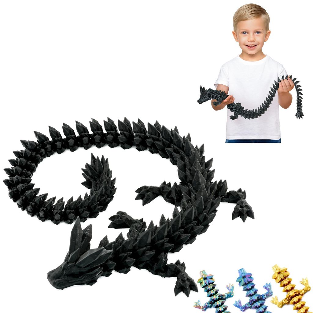 3D Drache – Drache 60 cm Figur | Überraschungsdrache in Produktbild 