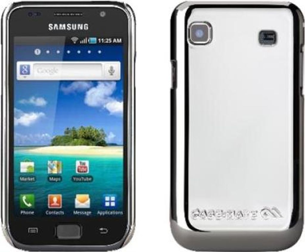 Case-Mate Barely There Case für Samsung Galaxy SL i9003 Mirror Silber (CM016597)
