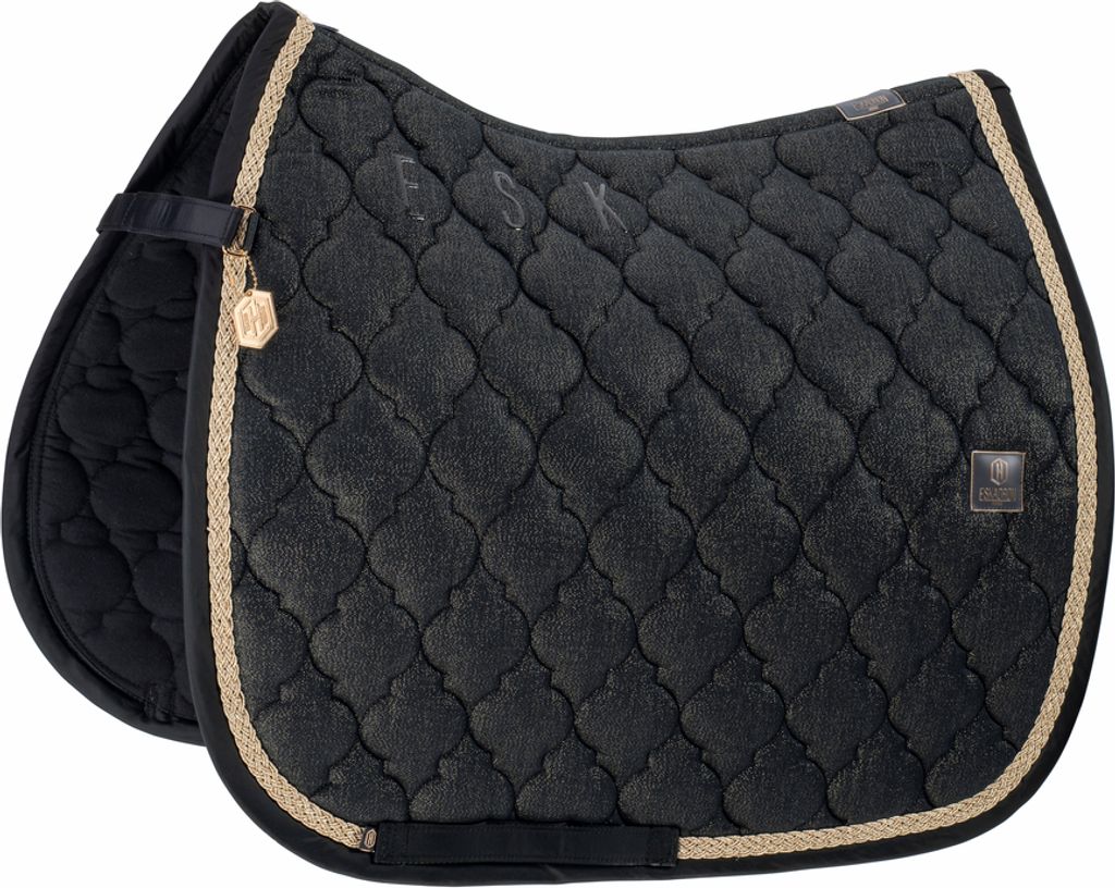Eskadron Schabracke Baumwolle GLITTER black Heritage 24/25, Produktbild 