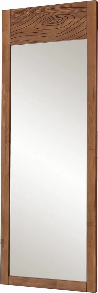 Miroir psyché Forest en châtaignier massif 155 cm pour chambre et salon