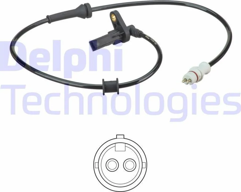 Delphi SS20590 Sensore Velocità Ruota Kangoo OE 8200212696
