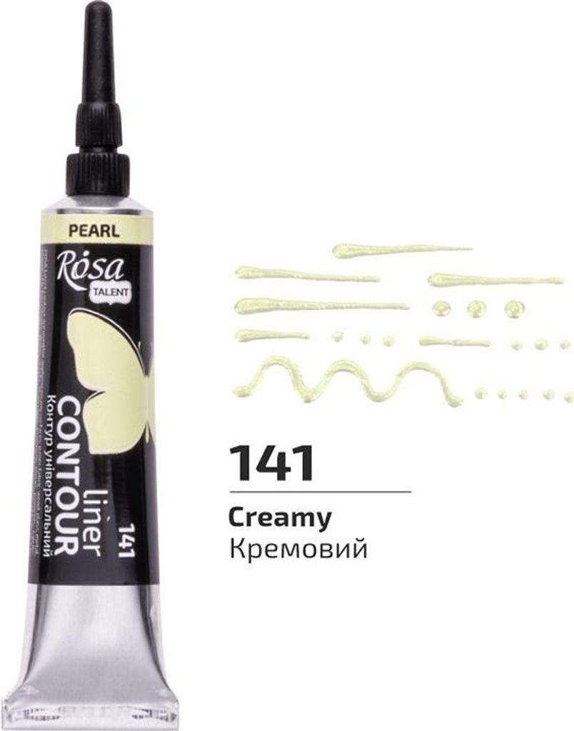 Acrylfarbe Konturencreme Perle Nr.141 20 ml Rosa Talent Koh-i-noor