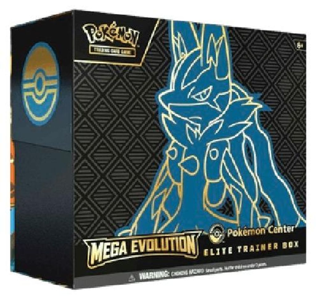 Pokemon Mega Evolution: Mega Lucario Pokemon Center Elite Trainer Box