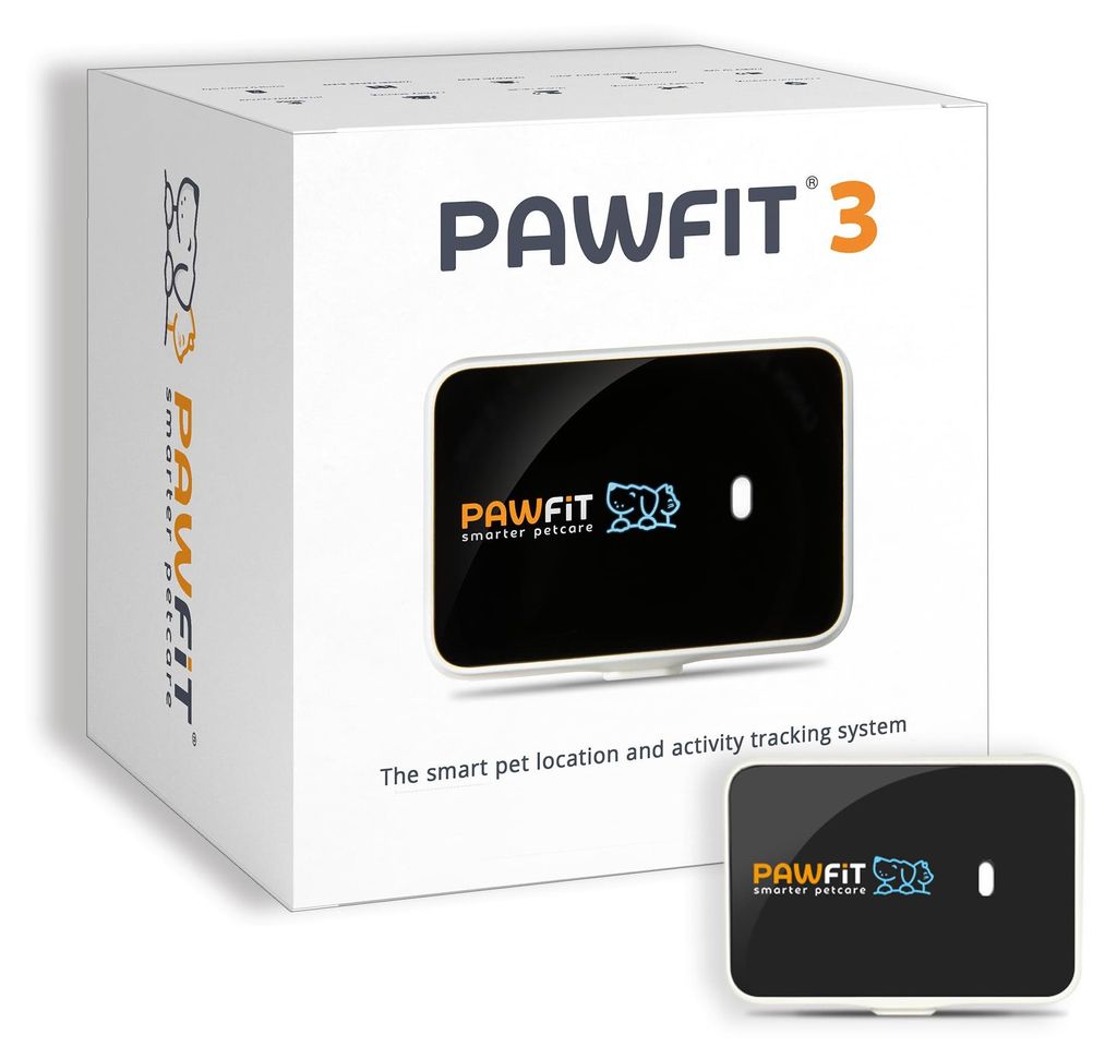 Pawfits 3-GPS-Tracker für Hunde und Katzen| Live-Satellitenortung Weltweit| Weglaufalarm | intelligentes Warnsystem | Fernsprachbefehle | Wasserdi...