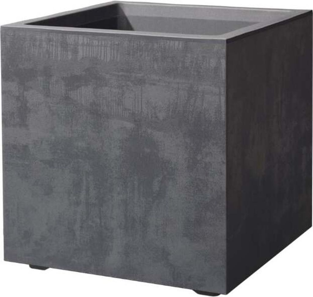 Deroma Pflanztopf Millenium Kunststoff anthrazit 49 cm Produktbild 