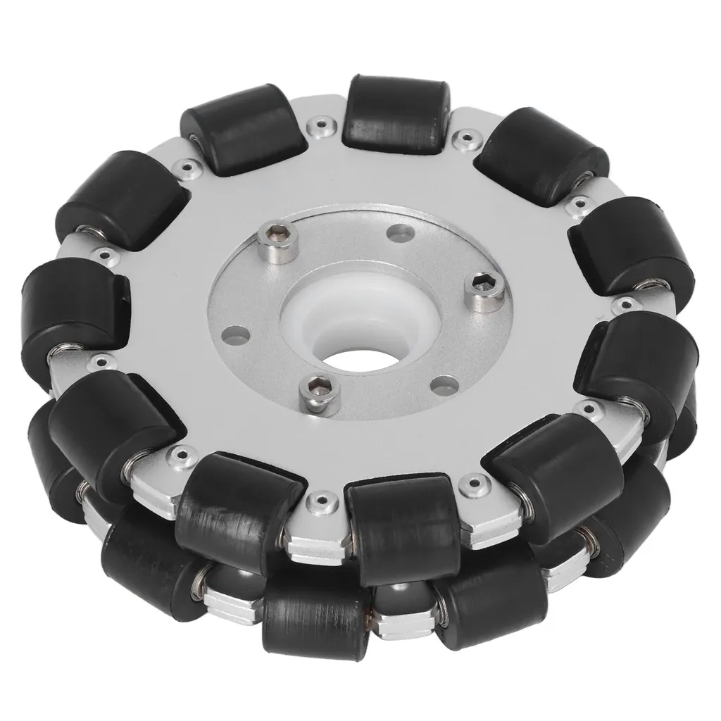 Roue multidirectionnelle Omni double 127mm pour châssis de robot