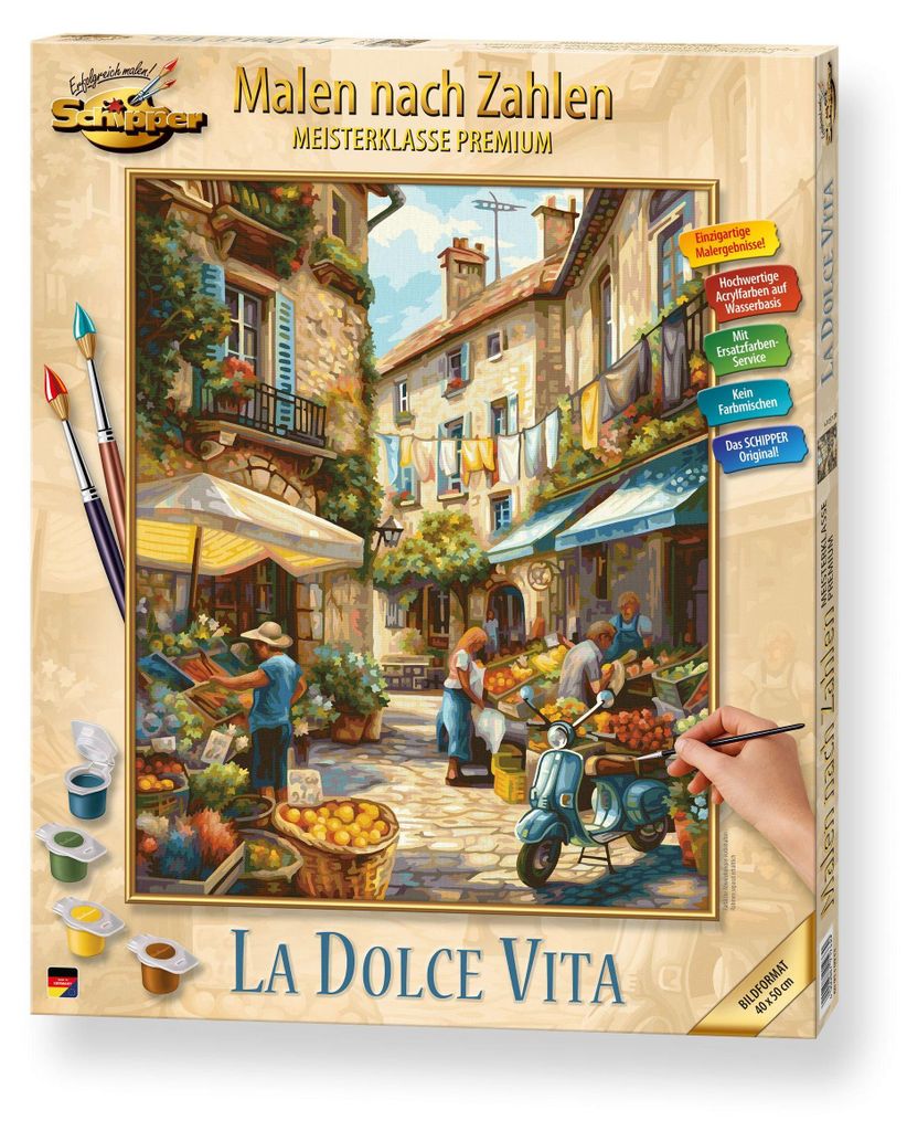 Schipper 609130933 - Malen Nach Zahlen - La Dolce Vita - Neu