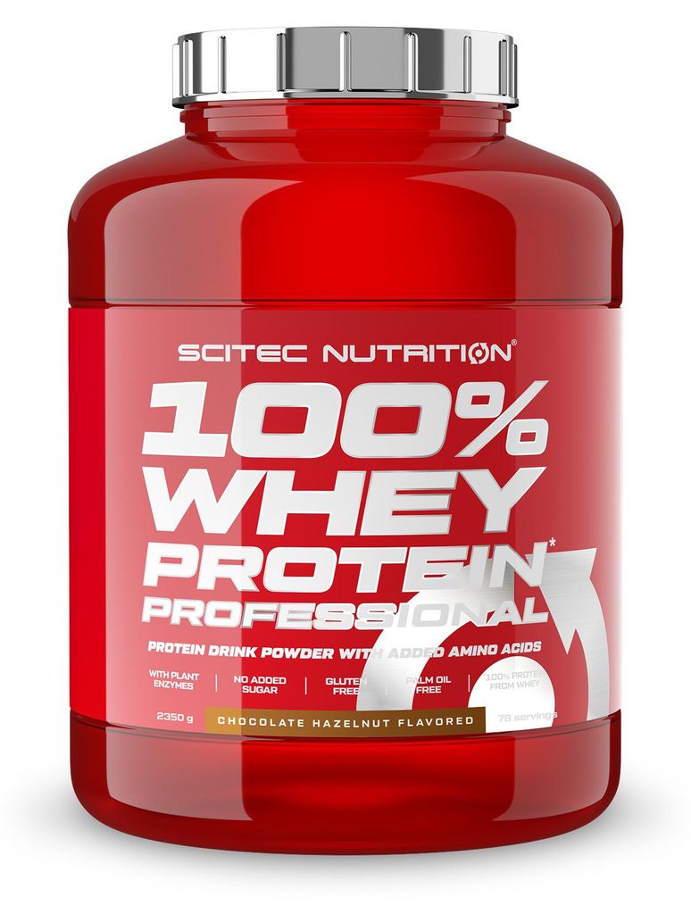Scitec Nutrition Whey Protein Professional 2350g Dose Schoko-Haselnuss