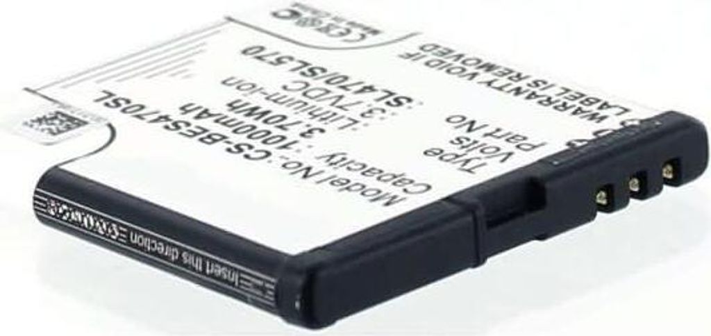 Akku für Bea-fon SL570 Li-Ion 3,7 Volt 700 mAh schwarz.