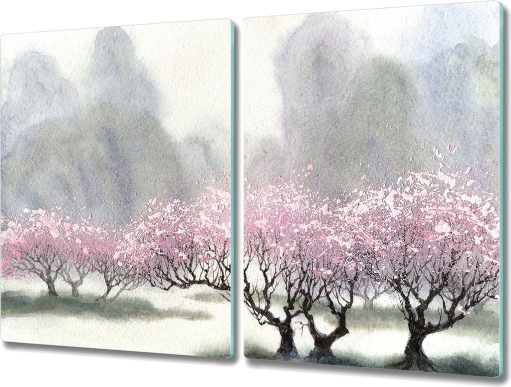 Coloray Kochplattenabdeckung Herdabdeckplatte 2x40x52 cm Produktbild 