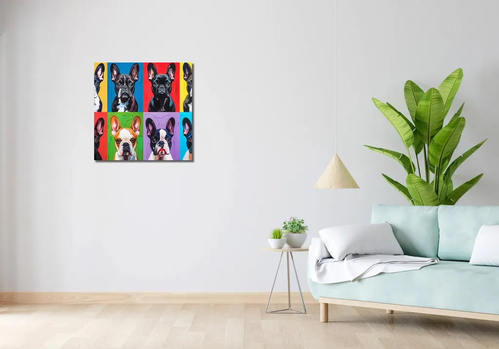 Quadro Saguaro 60x60cm - Soluzione Arredo Rapida per Case Moderne - 2