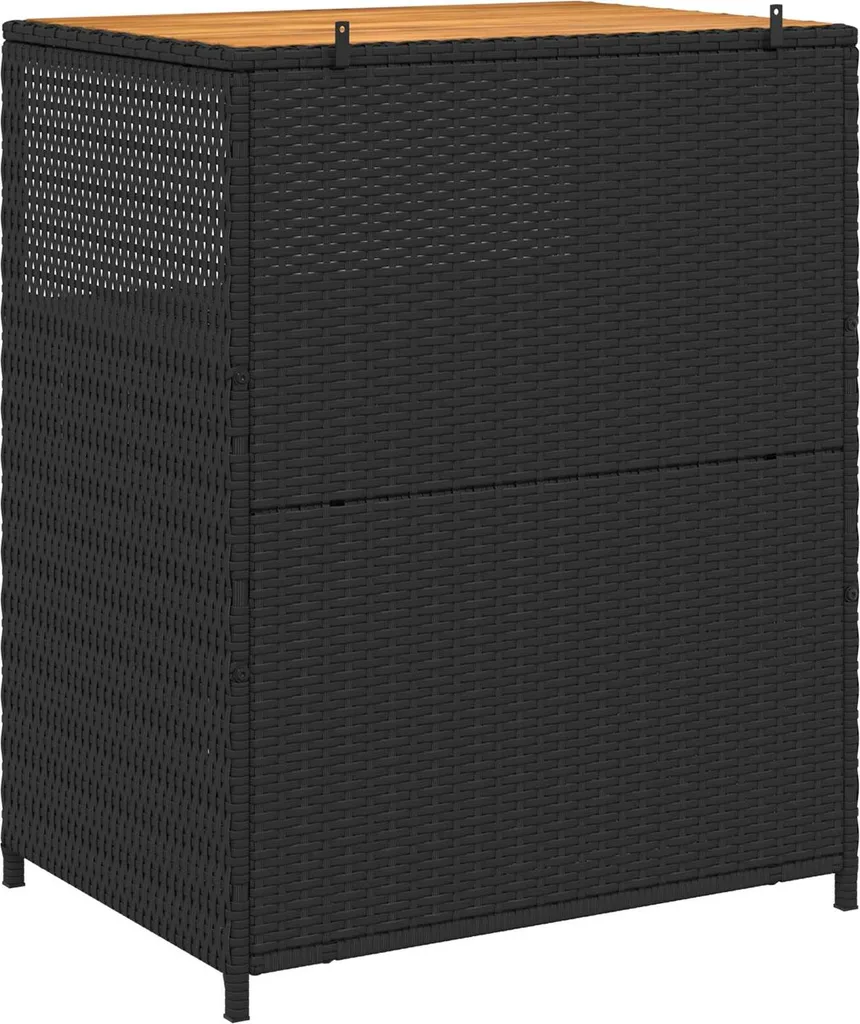 vidaXL Armadio Salvaspazio Nero 70x50x87 cm - Organizzazione Casa