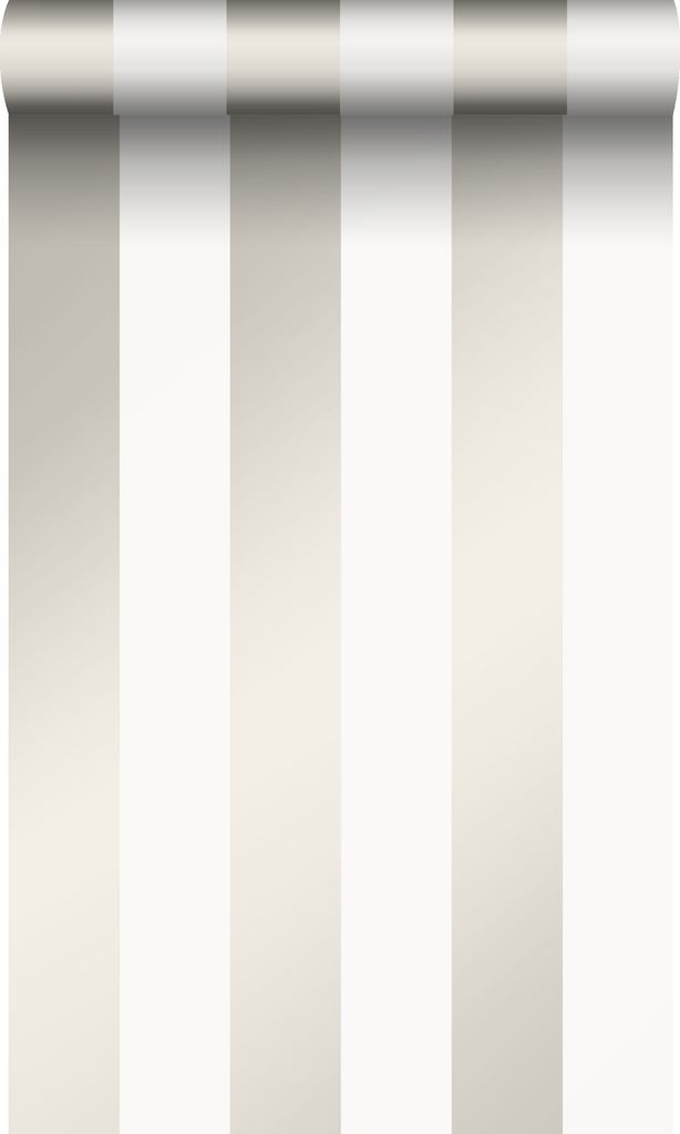 Origin Wallcoverings Tapete Streifen Weiß 53 cm x 10.05 m Produktbild 