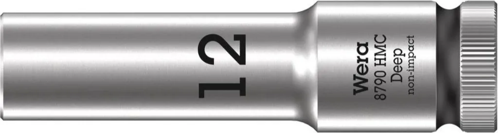 Wera 12mm Bussola 1/2 pollice Lunga | Utensile Professionale 05004552001