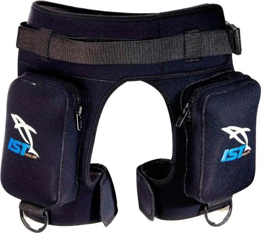 Ceinture Dolphin Tech S-M Noir : Fini le Lest qui Glisse avec la Poche