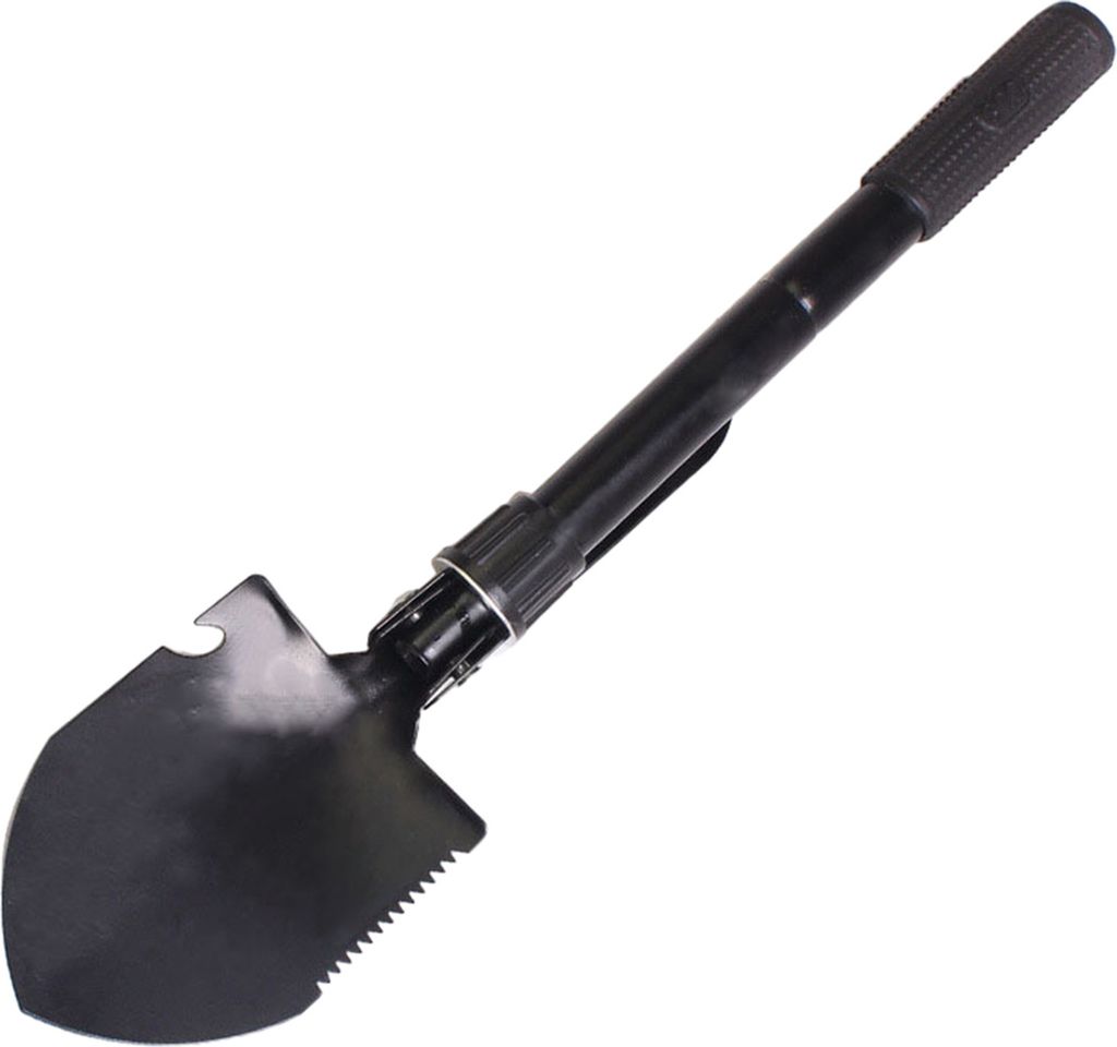 Multifunktionale Ingenieurschaufel, Klappschaufel, Auto, Angeln, Outdoor, kleine Schaufel, Gartengeräte, 1 Stück, schwarz