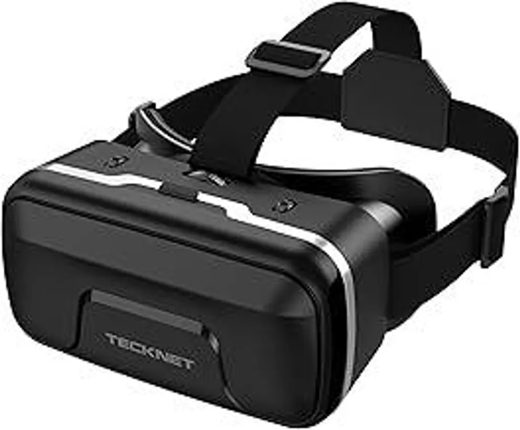 Occhiali VR TECKNET per Smartphone: 110° FOV e Lenti Anti-Luce Blu