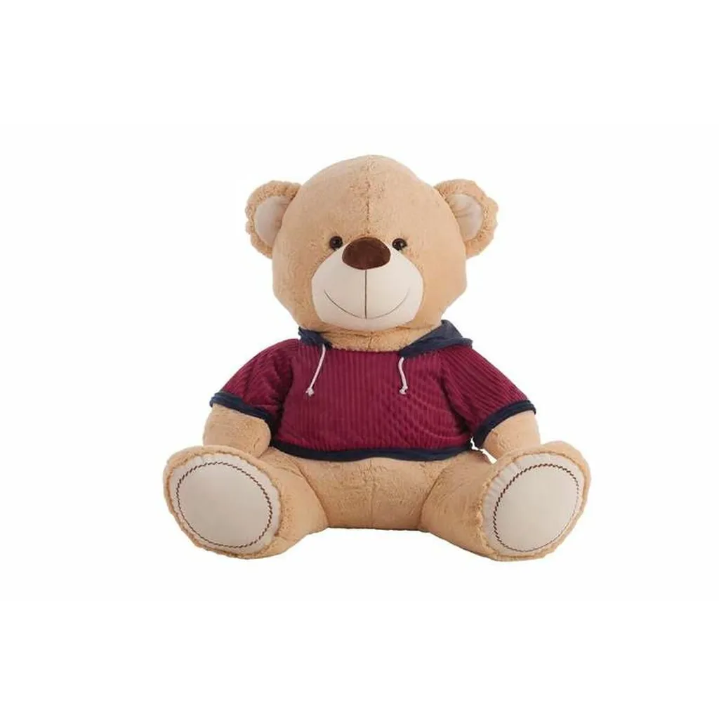 Ours en peluche 80 cm anti-stress - Gros doudou doux avec sweater