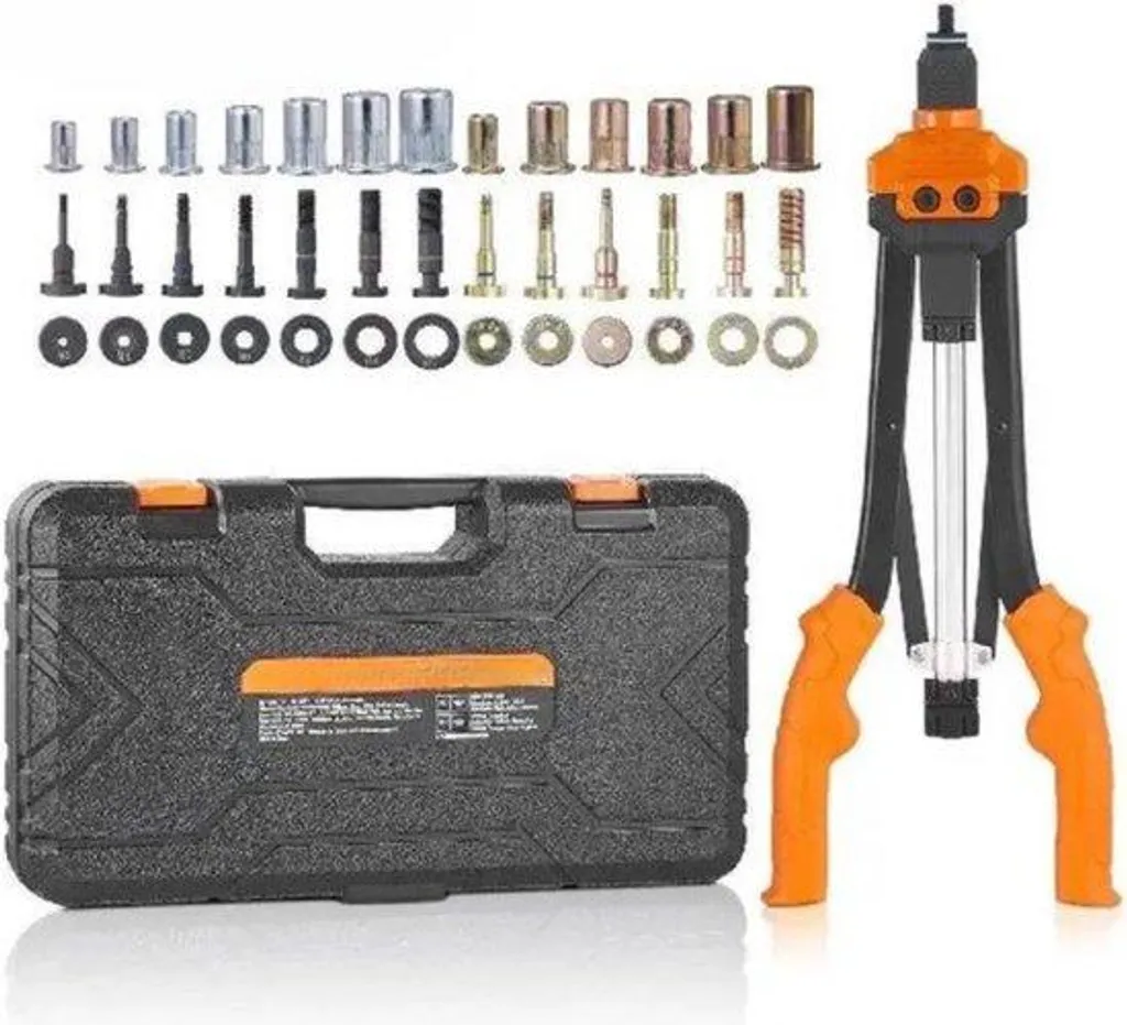 Lot de 70 clous à tête bombée en plastique avec leur coffret de rangement