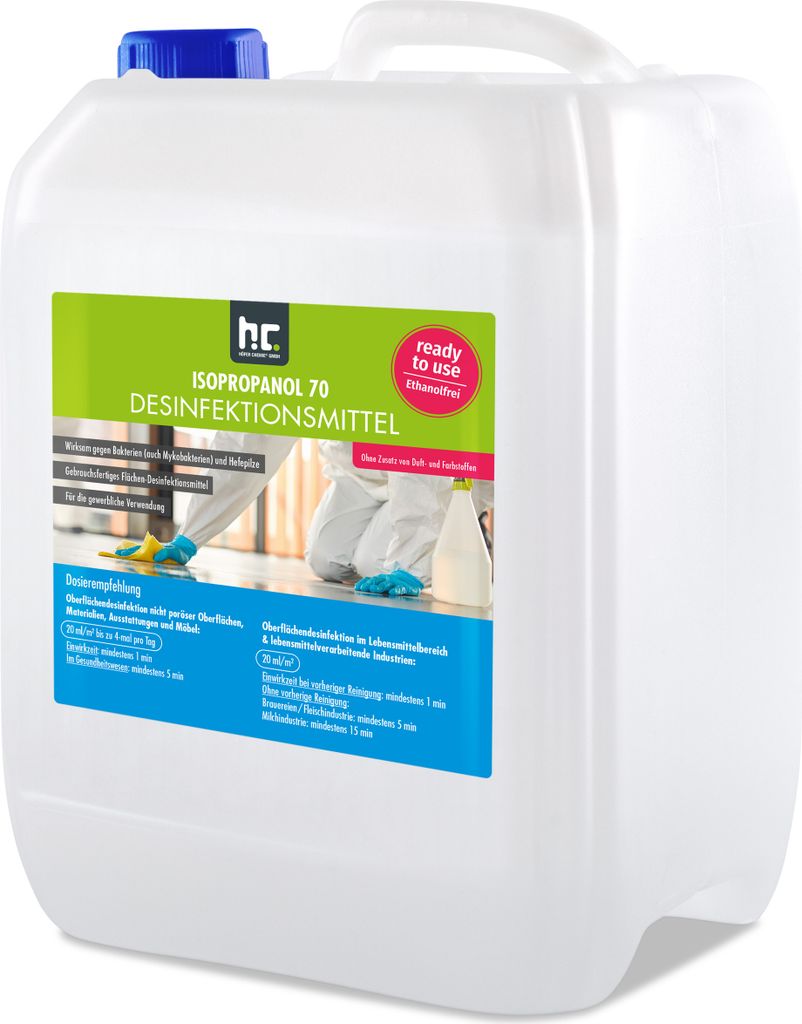 10 L Isopropanol 70 - Desinfektionsmittel für Oberflächen Produktbild 