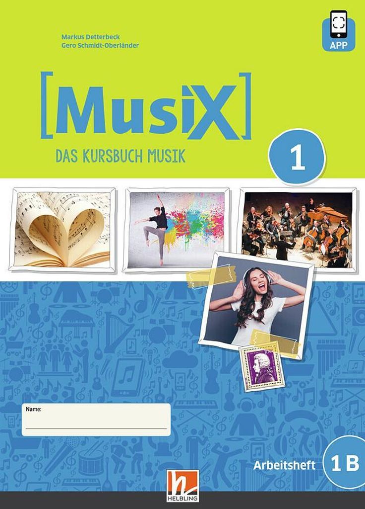 MusiX 1. Arbeitsheft 1B. Neuausgabe 2019. Ausgabe Zdjęcie produktu 