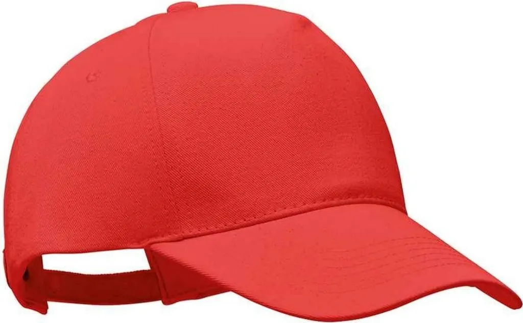 SOLS Seoul PC5846 Baseball Cap Rosso - Minimal Design Unisex