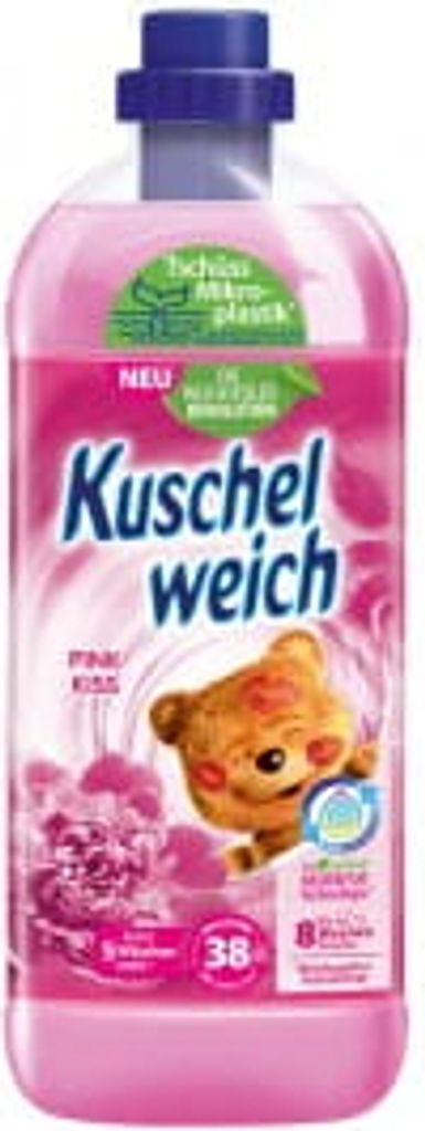 Kuschelweich Weichspüler Pink Kiss ergibt 38 Waschladungen Produktbild 4