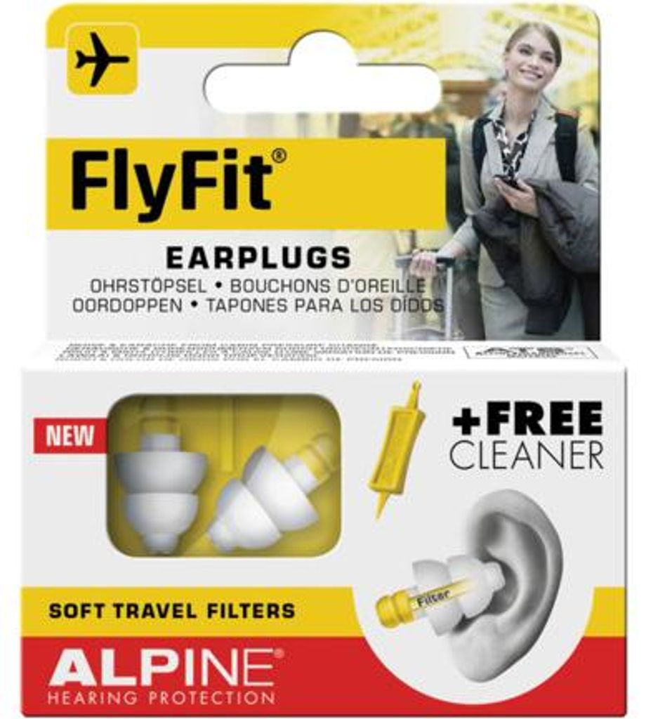 Alpine Flyfit Oordopjes (1 paar) Productafbeelding 