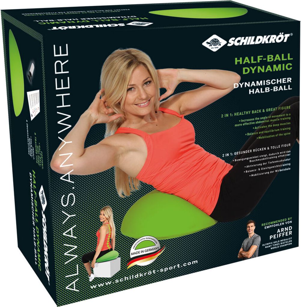 HALF-BALL DYNAMIC, inkl. Handpumpe + Poster Produktbild 