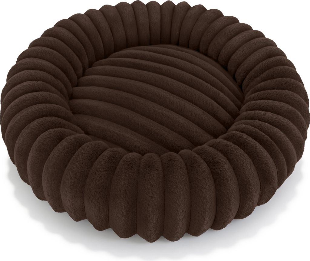 Domarex Rundes Hundebett Weich Waschbar Komfortabel Robust, Produktbild 