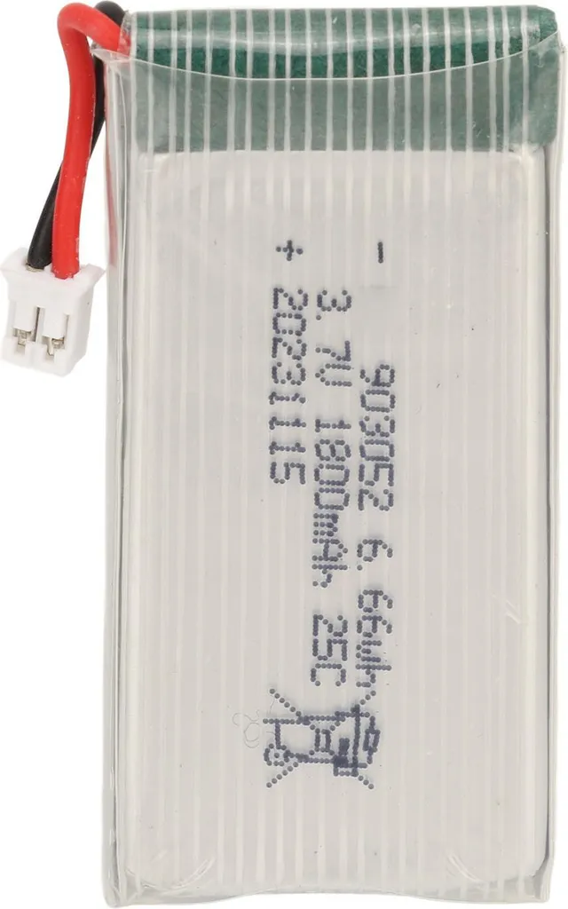 Batteria Drone 903052 3.7V 1800mAh 25C Lipo - Upgrade Syma X5SW pH2.0