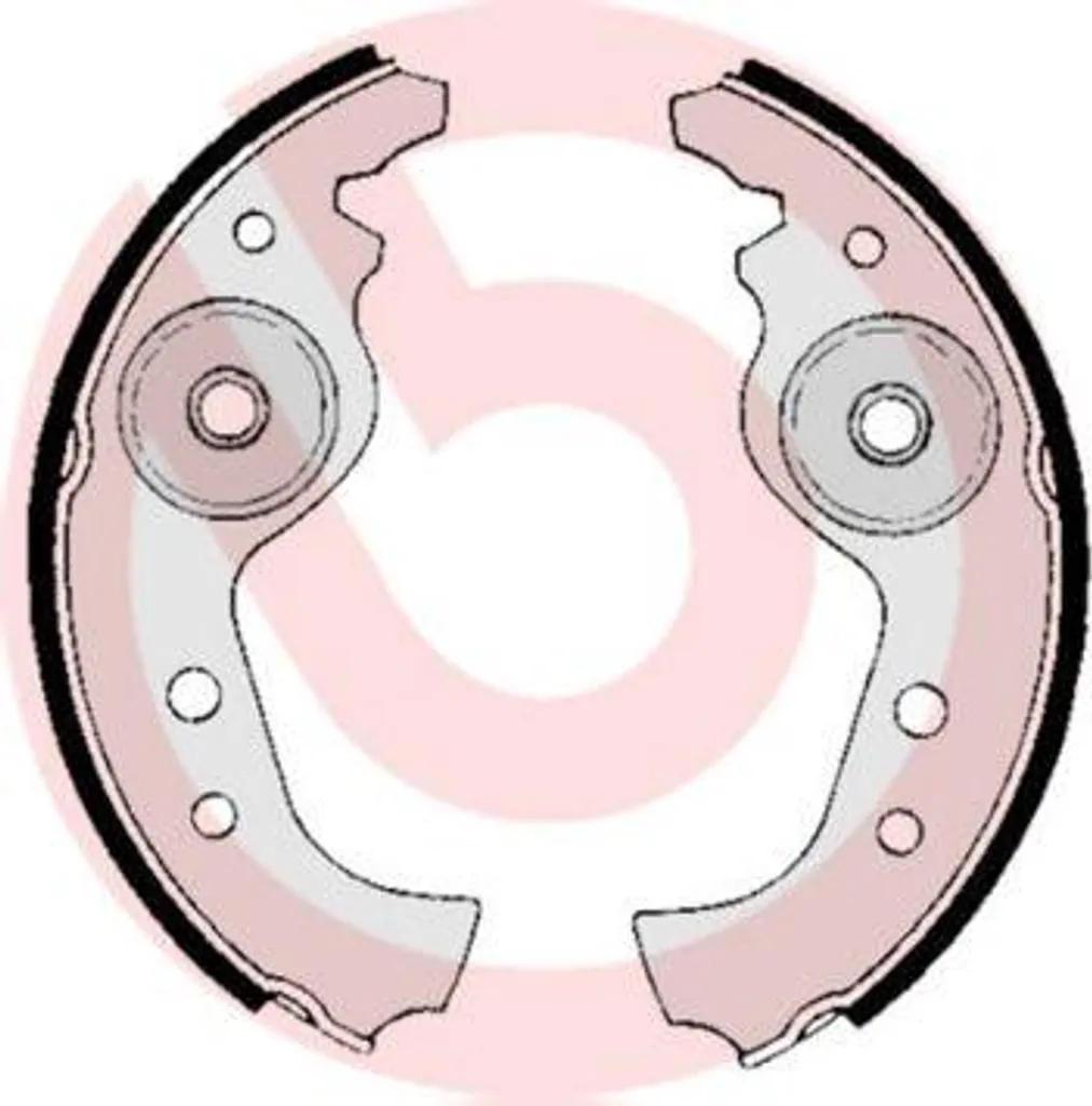 Kit Ganasce Posteriore Brembo S 23 501 - Offerta Sicurezza Fiat Seat