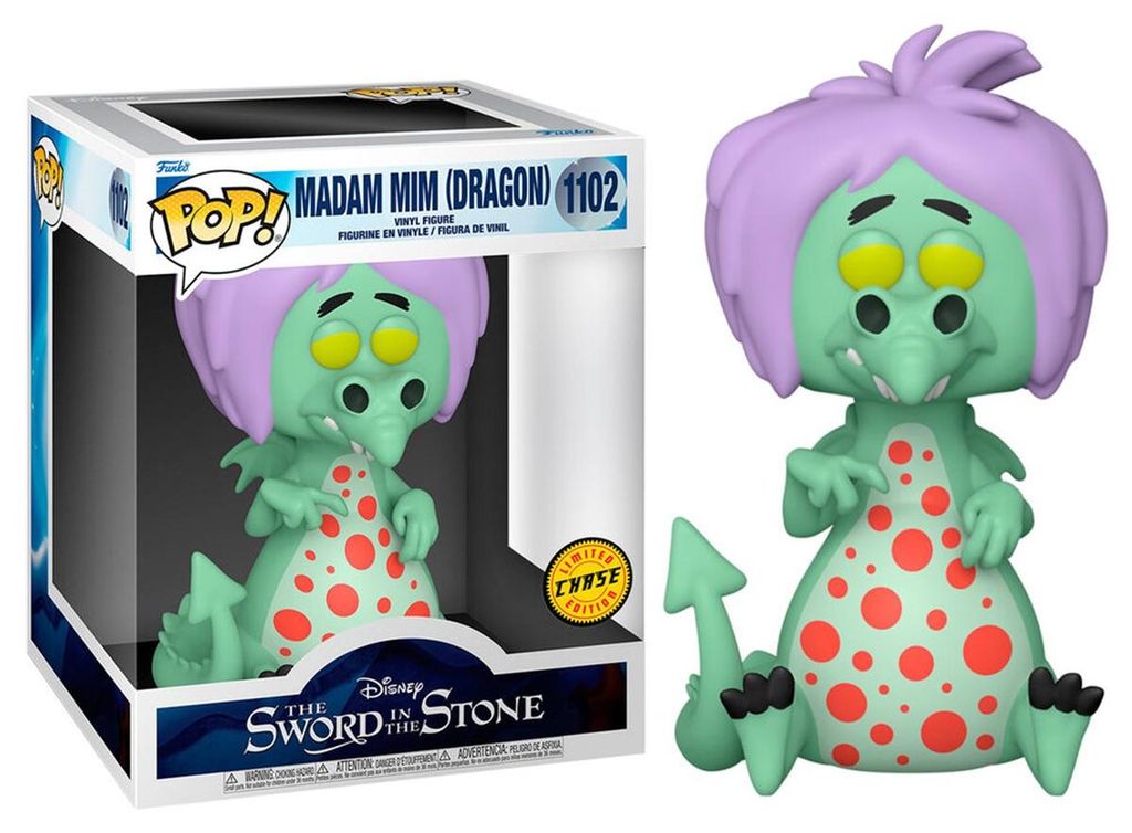 Disney, De Zwaard in de Steen - Madam Mim (draak), 1102 - Productafbeelding 