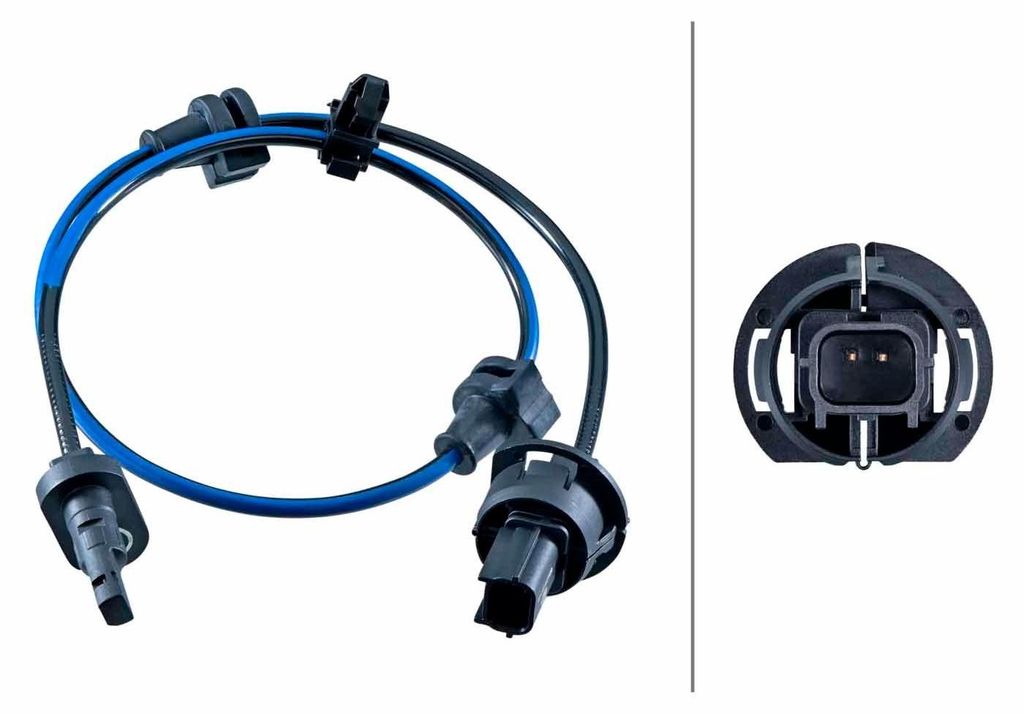 Sensor Raddrehzahl 2-polig Hallsensor 578 mm Kabel HELLA für HONDA