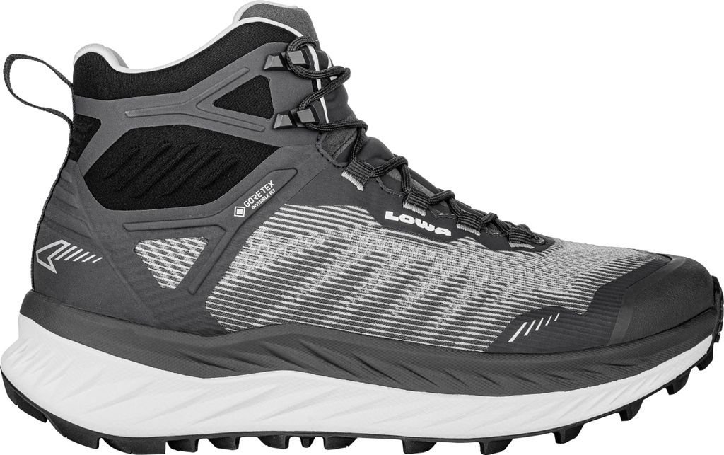 Lowa FORTUX GTX QC Ws - Damen Trailrunningschuh - Black/Grey Black/Grey 37.5