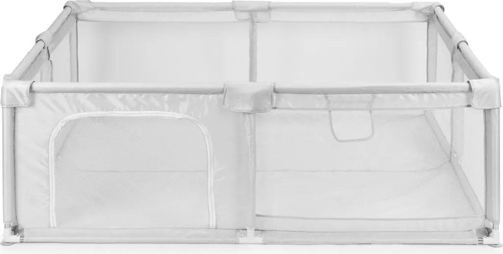 Espace de jeu parc bébé 140 x 200 cm pour maison et voyage en gris