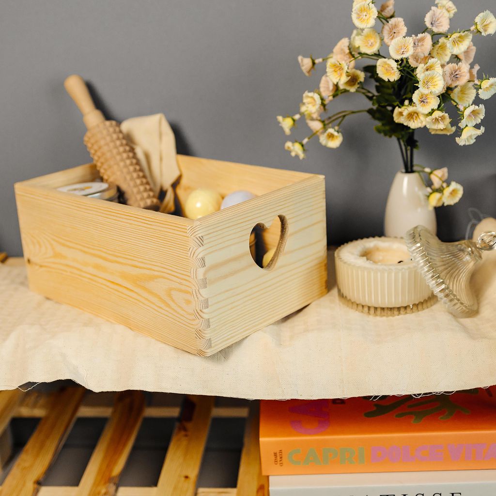 Creative Deco Grande Scatola in Legno | 30 x 20 x 13 cm | Immagine del prodotto 