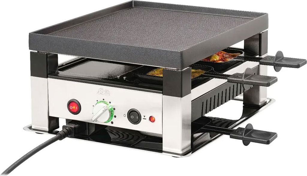 SOLIS Gril de table For Four 5-in-1 Type 791 1400Watt Acier Image du produit 