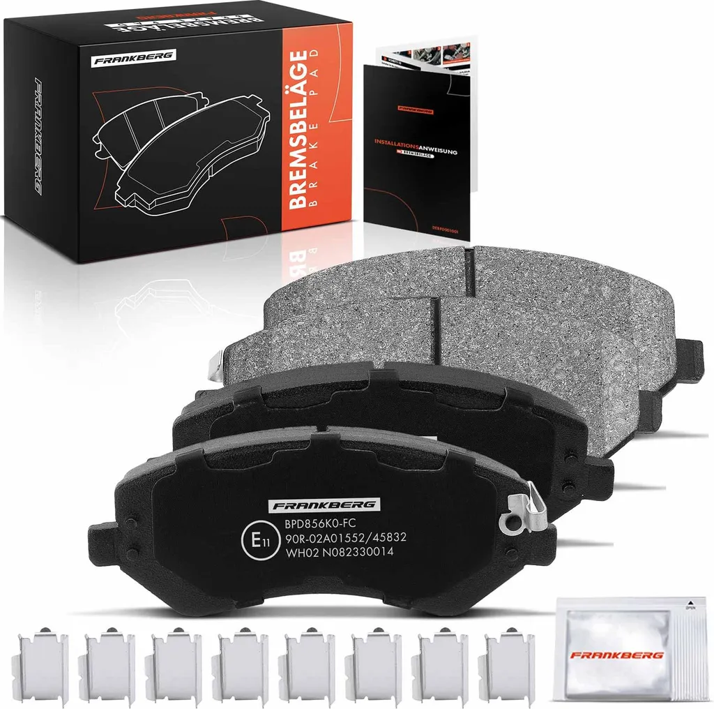Jeu de 4 Plaquettes de Frein Avant pour Jeep Cherokee et Voyager IV