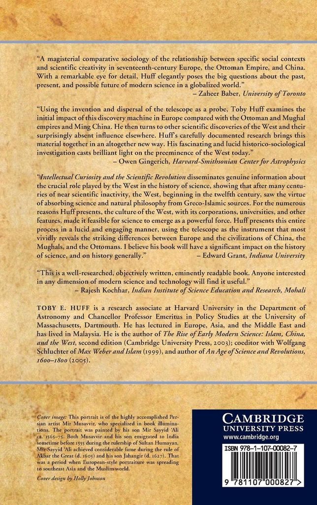 Intellectual curiosity and the Scientific Revolution
